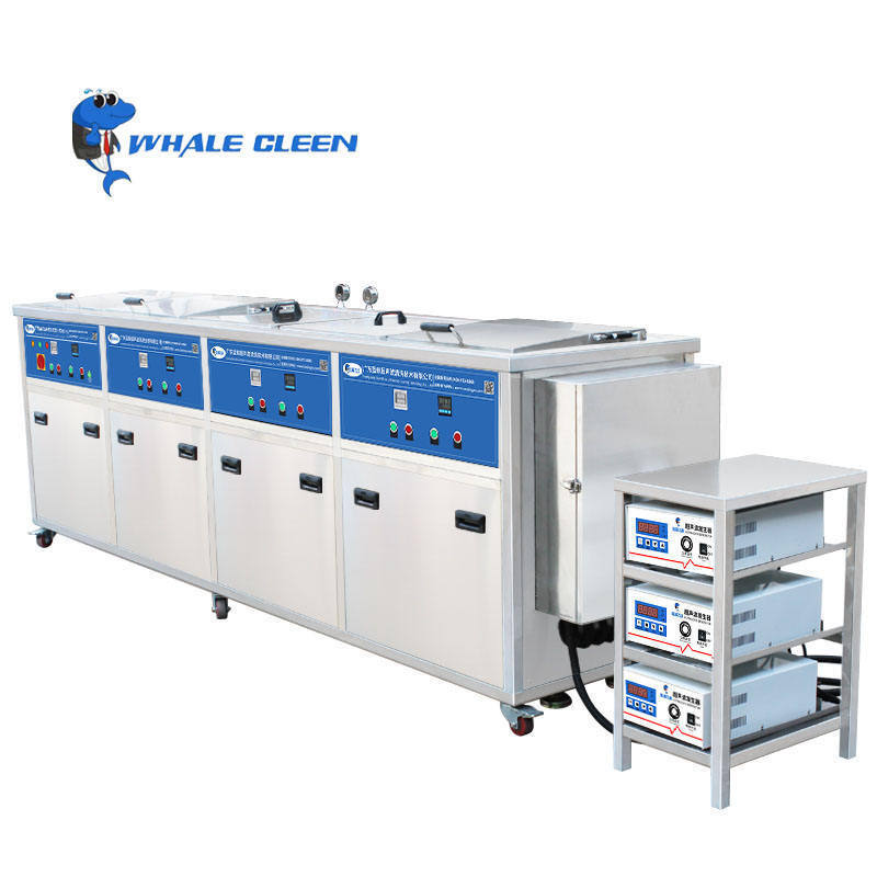 Five Tank Industrial Ultrasonic Cleaner 192L for Solvent Degreasing and Metal Parts Cleaning