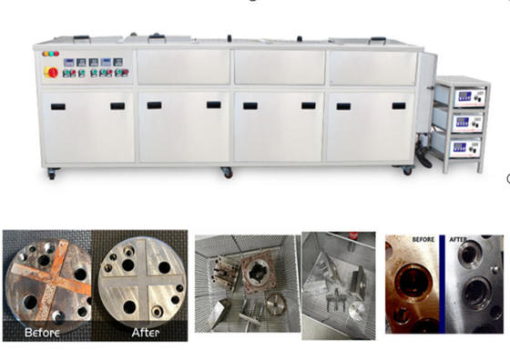 주문형 5 탱크 초음파 청소기 추종 제거 정밀 부품 77L 135L 및 264L 부품 세탁 탱크