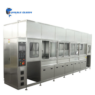 4탱크 360L 산업용 초음파 세척 건조 시스템 (탈지 및 정밀 부품 세척용)